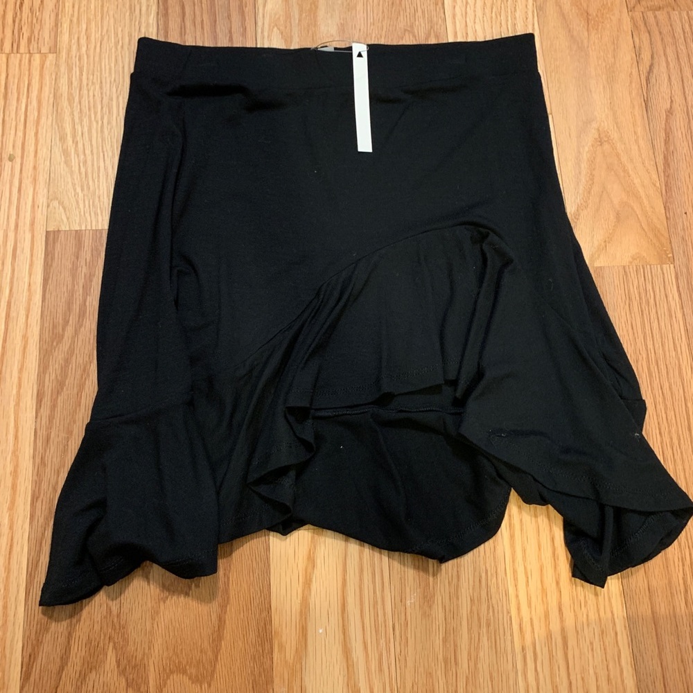 black brand new ASOS mini skirt